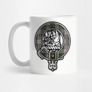 Clan MacKinnon Crest & Hunting Tartan Mug